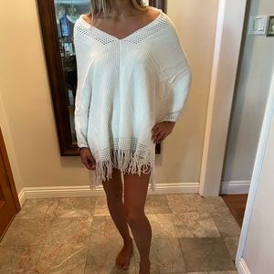 Poncho/shawl sweater. One size fits most